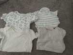 Bodziaki  0-3 unisex 4szt