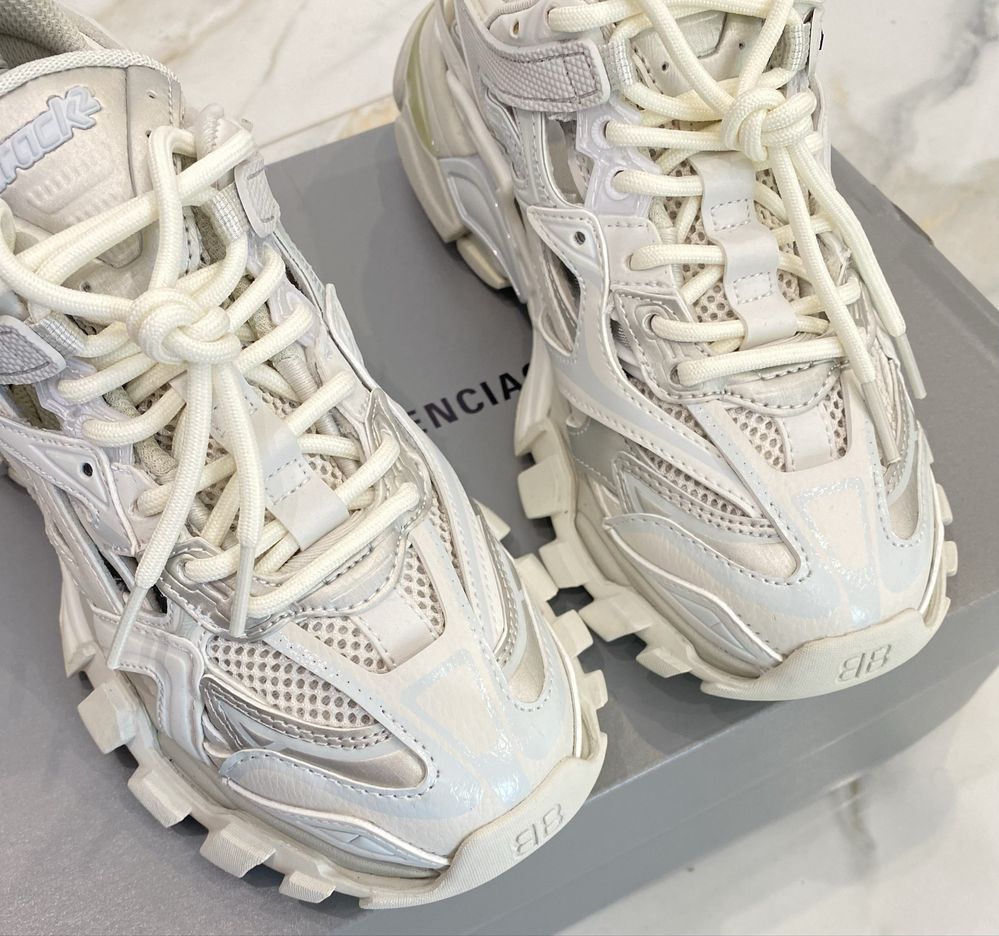 Balenciaga Track 2.0 38 white original off wmns женские new