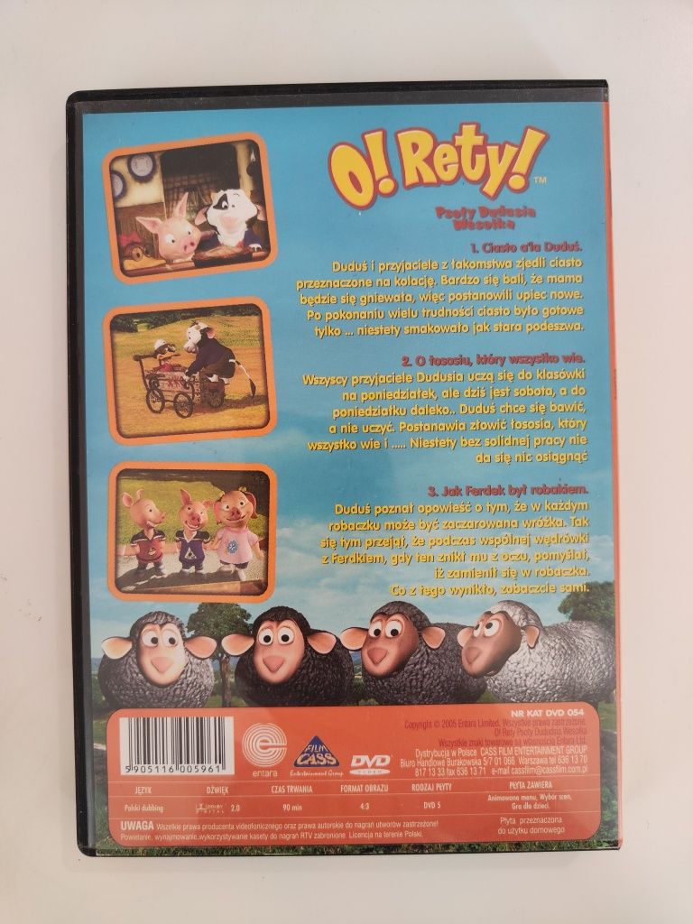 O! Rety! Psoty Dudusia Wesołka - Ciasto a'la Duduś - płyta DVD