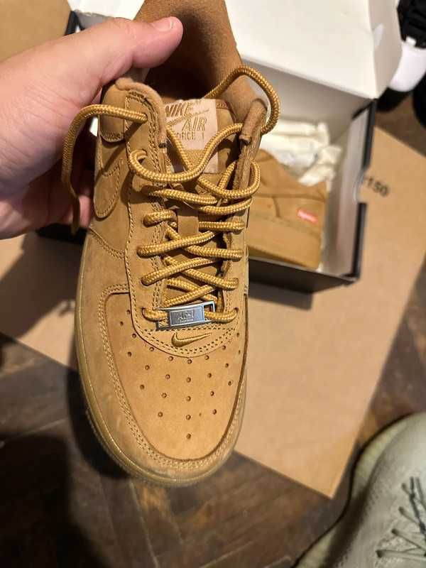 Nike Air Force 1 Low SP Supreme Wheat R.42