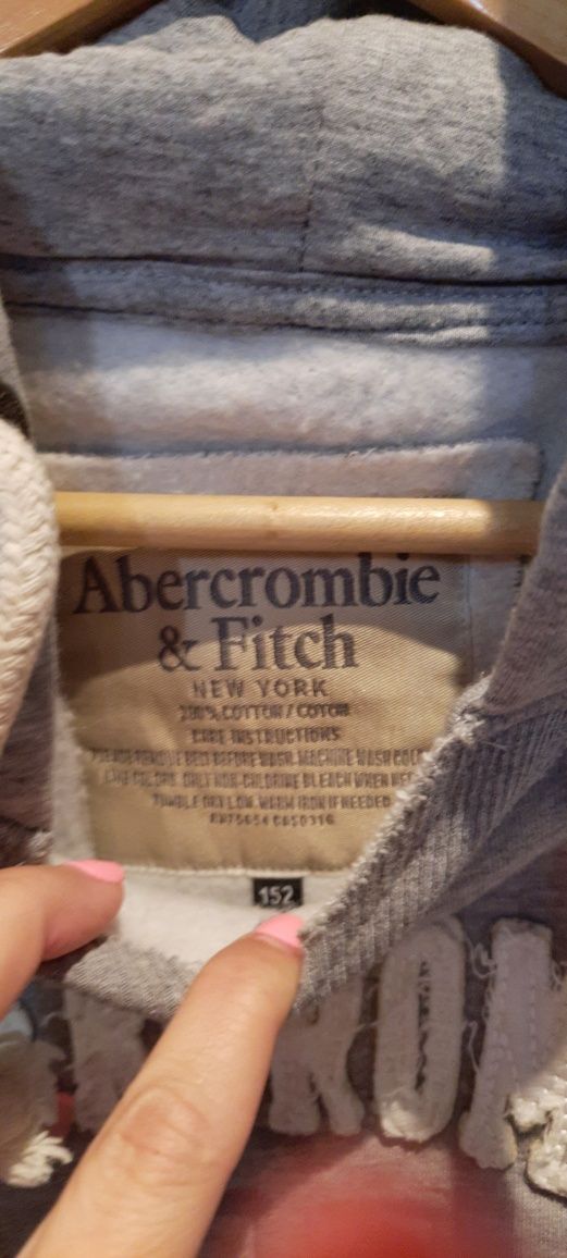 Bluza ciepła z kapturem abercrombie