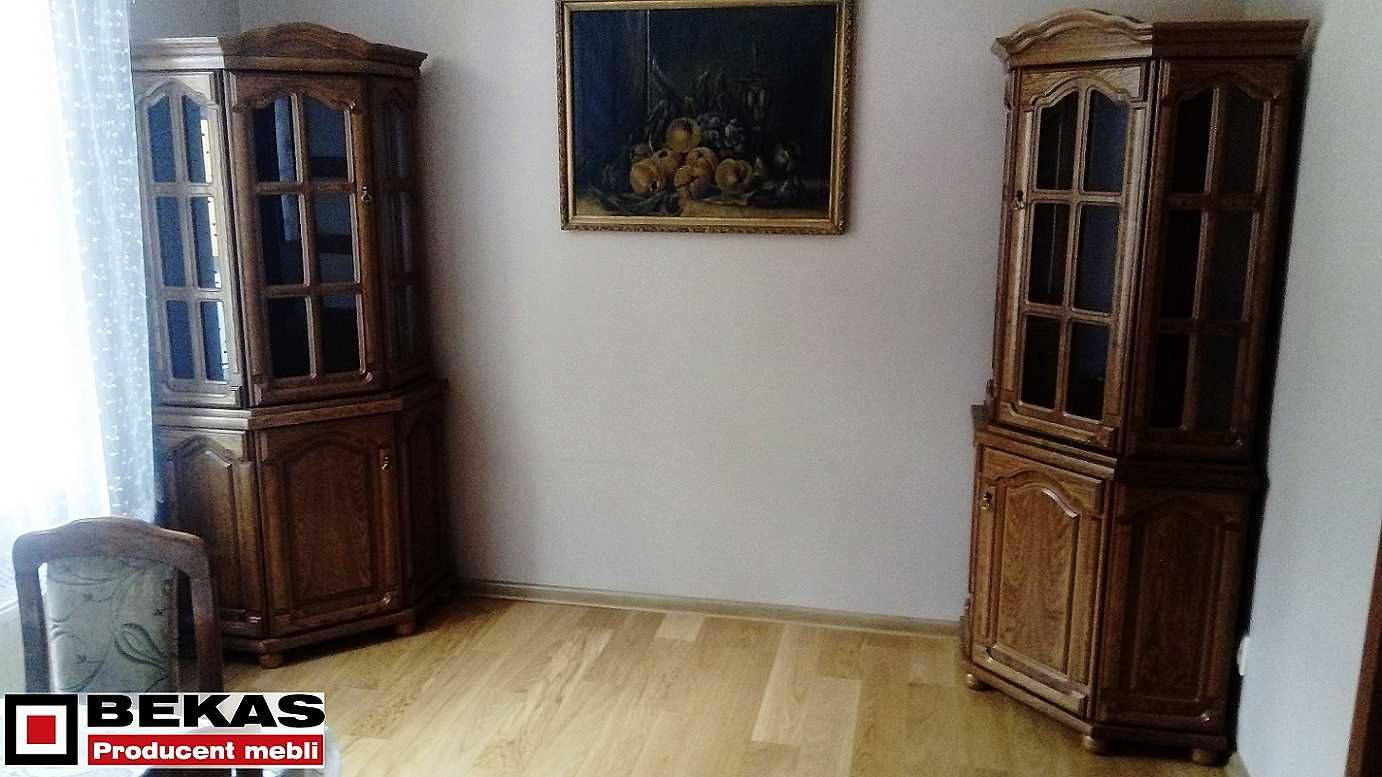 Biała Komoda Narożna 70 Blat Dąb Rustikal Bekas Meble StyL