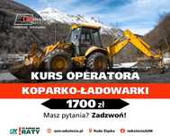 04.08.25 - KURS na KOPARKOŁADOWARKĘ szkolenie Koparkoładowarki