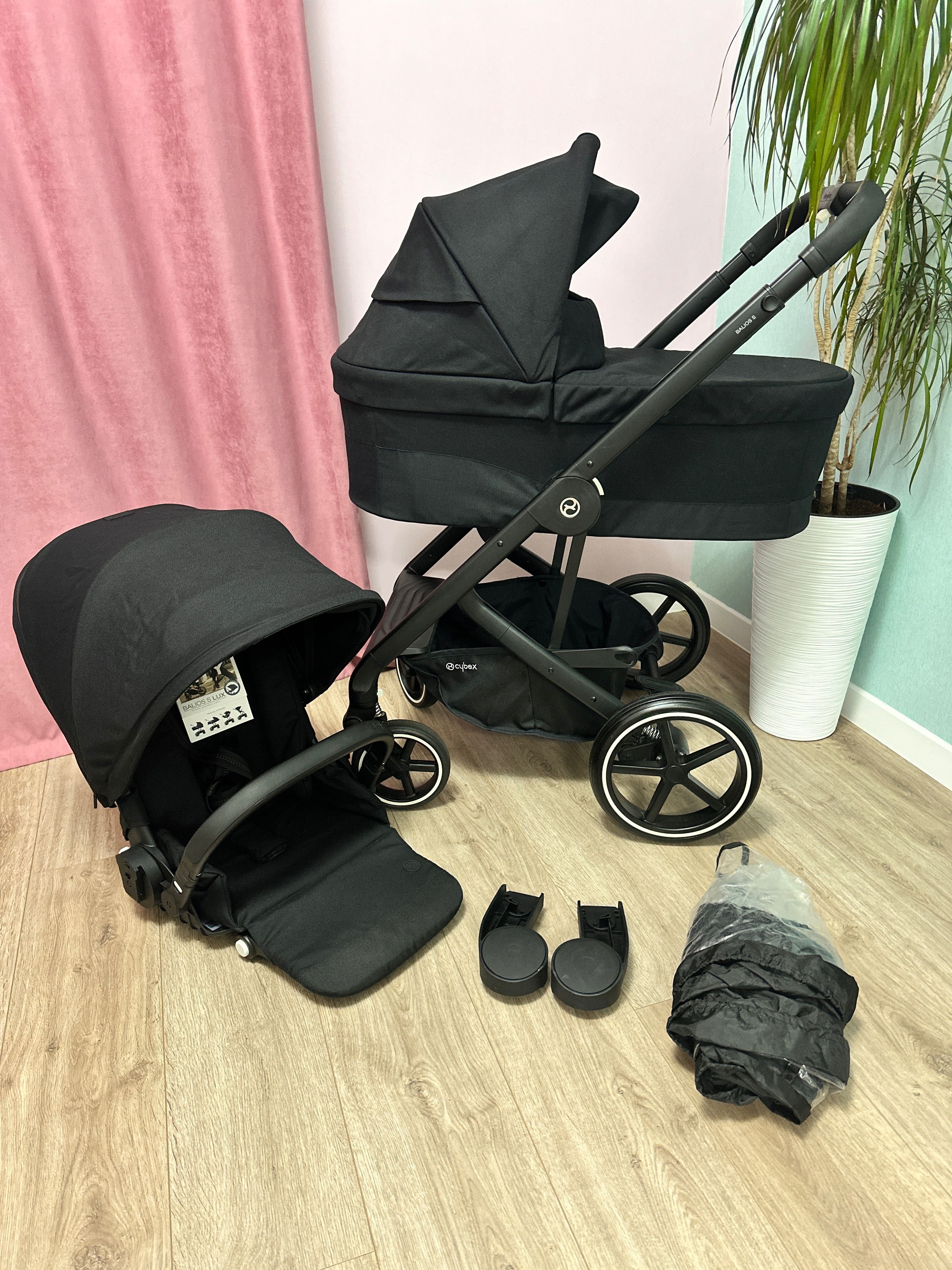 Коляска 2 в 1 Cybex Balios S Lux 2022 року. ІДЕАЛЬНИЙ СТАН