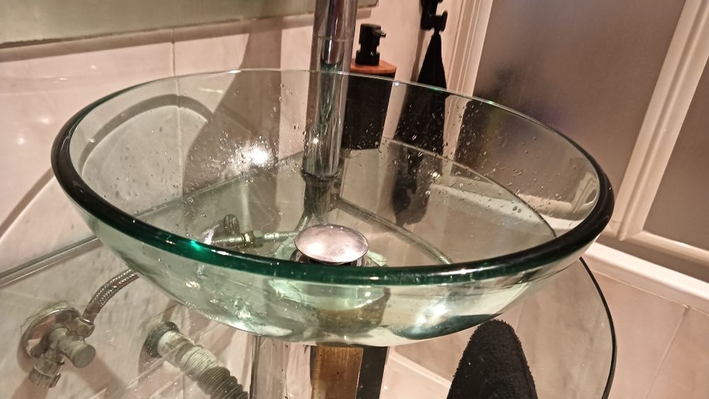 Conjunto lavatório WC