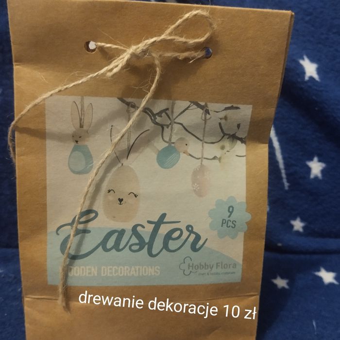 Drewniane dekoracje Wielkanoc