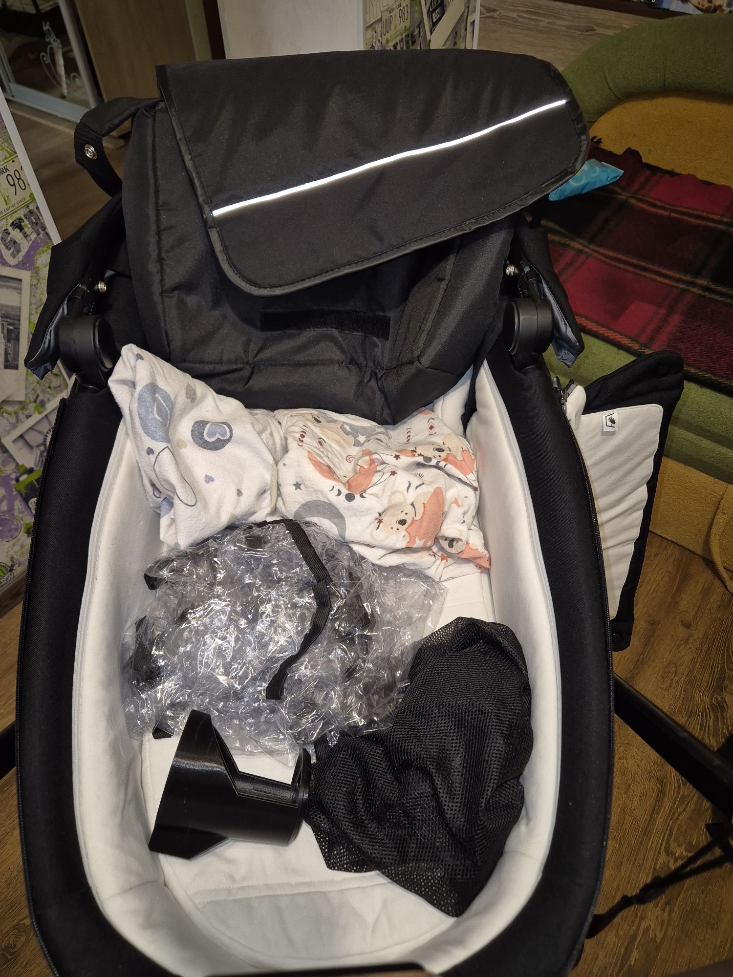Cybex Priam коляска,4 в 1 Sepia Black шасі Rosegold,автокрісло, база