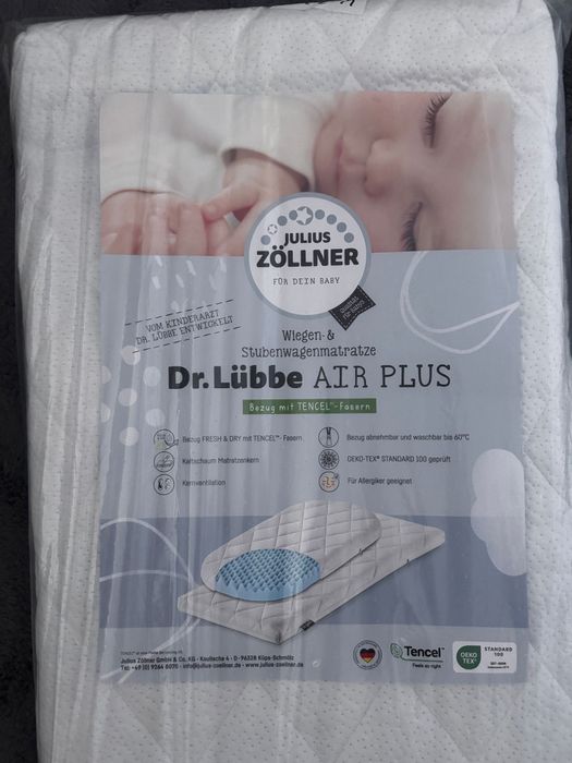 Materac nowy do łóżeczka kołyski 90x40x5