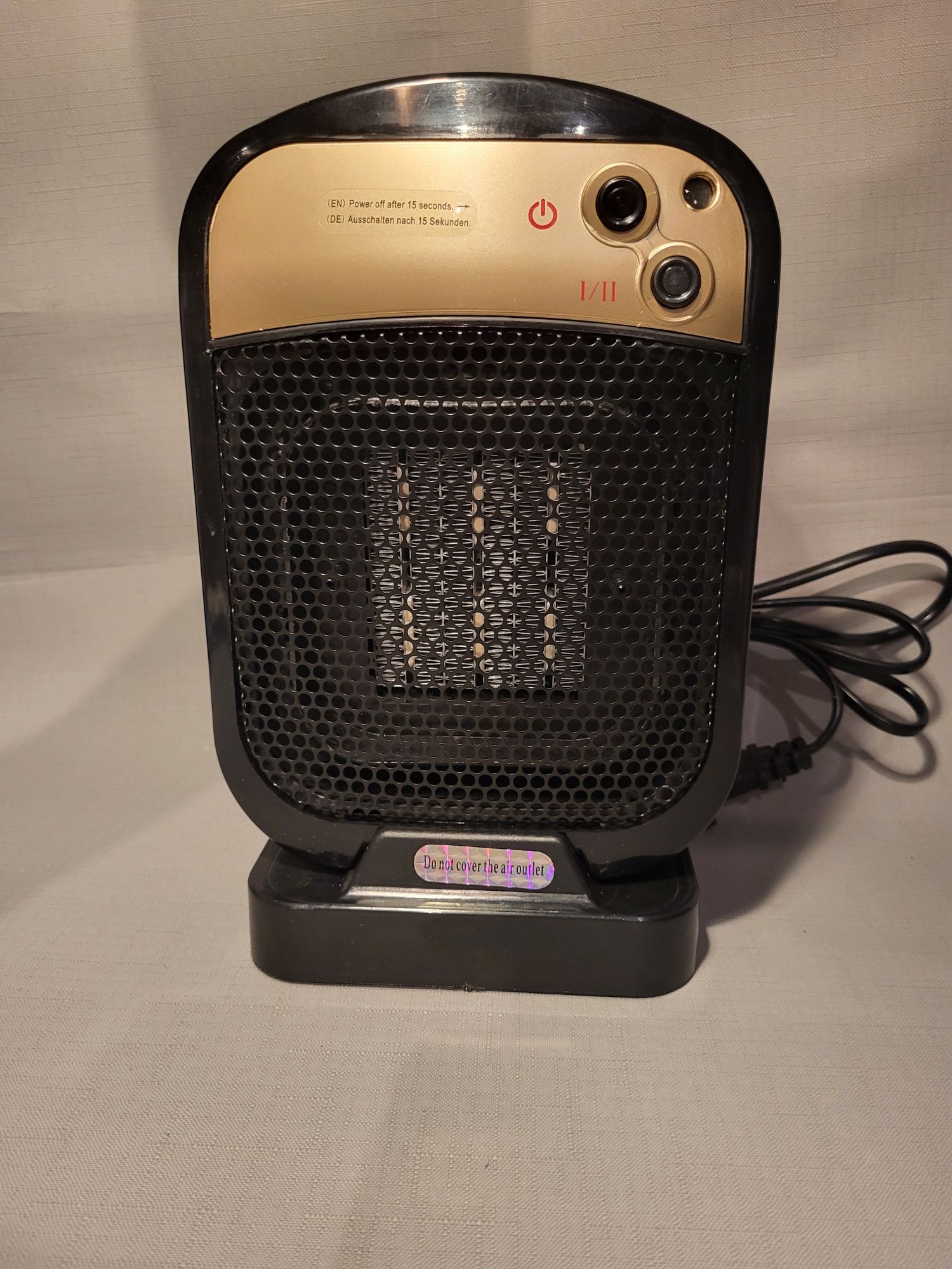 Przenośny elektryczny termowentylator 1500 W