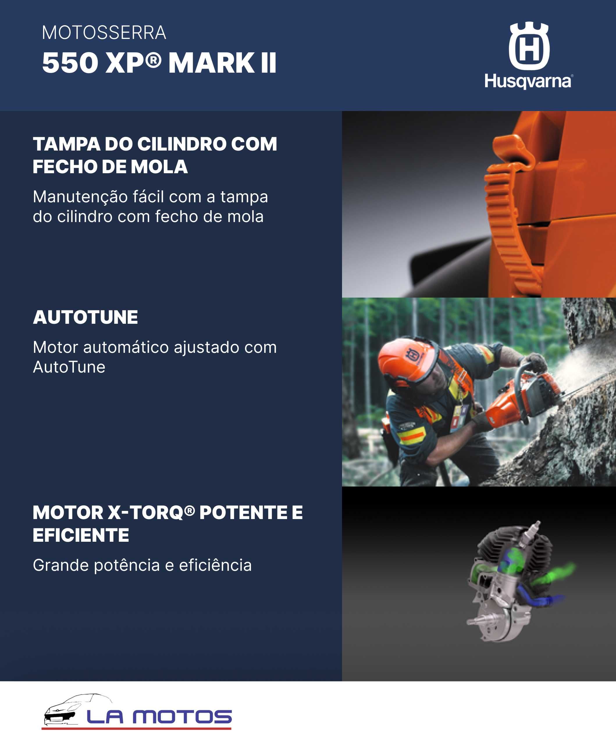 Motosserra Husqvarna 550XP Mark II