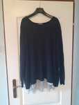 Bluzka h&m xxxl granat paski okazja