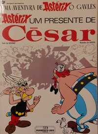 Livro - Uma Aventura de ASTÉRIX - "Astérix um Presente de César"- 1974