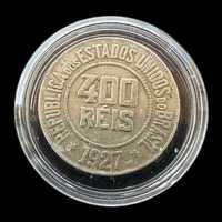 Moeda de 400 Reis - 1927 - Brasil - Réis da República