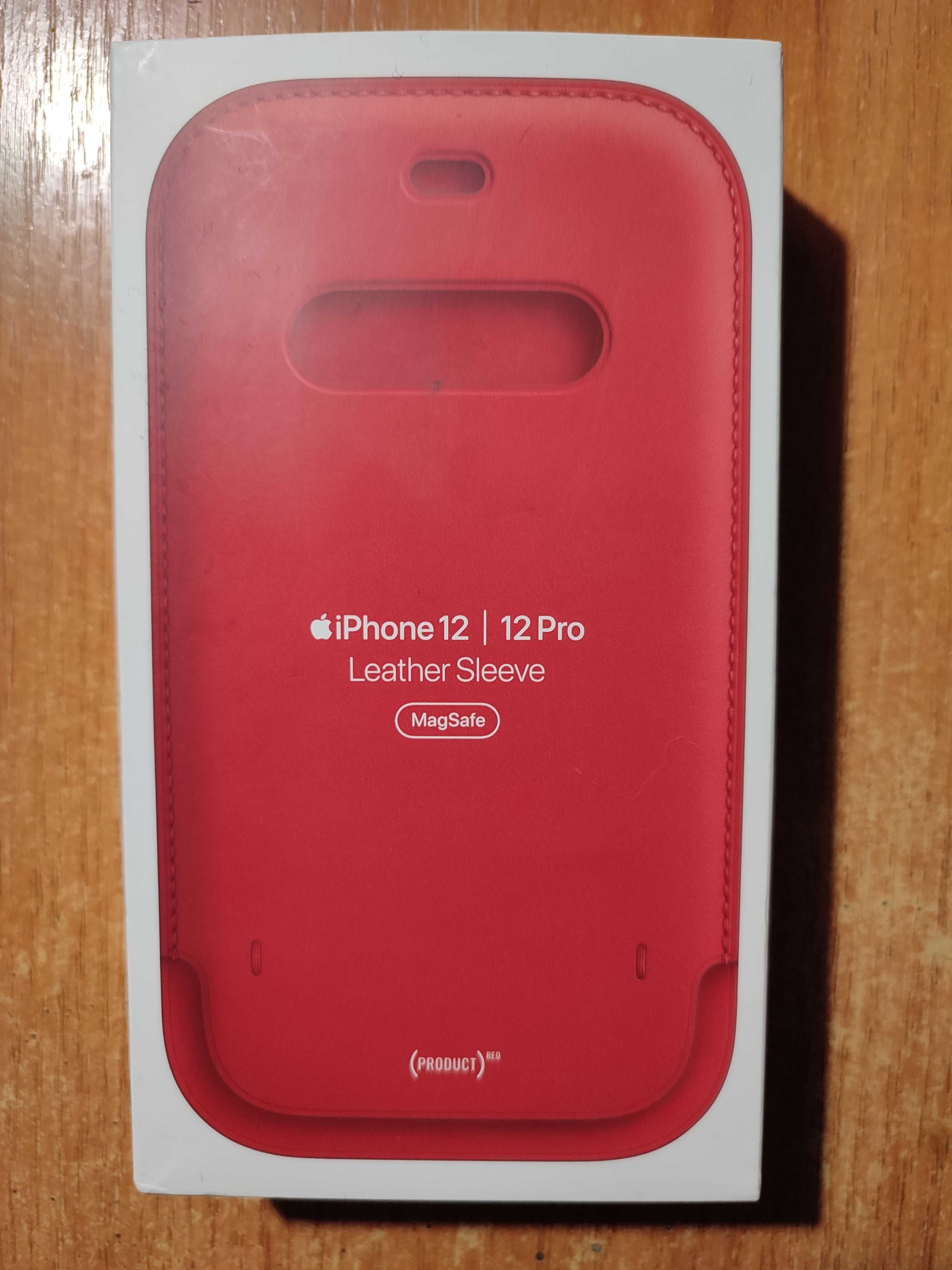 кожаный чехол IPhone12/12Pro