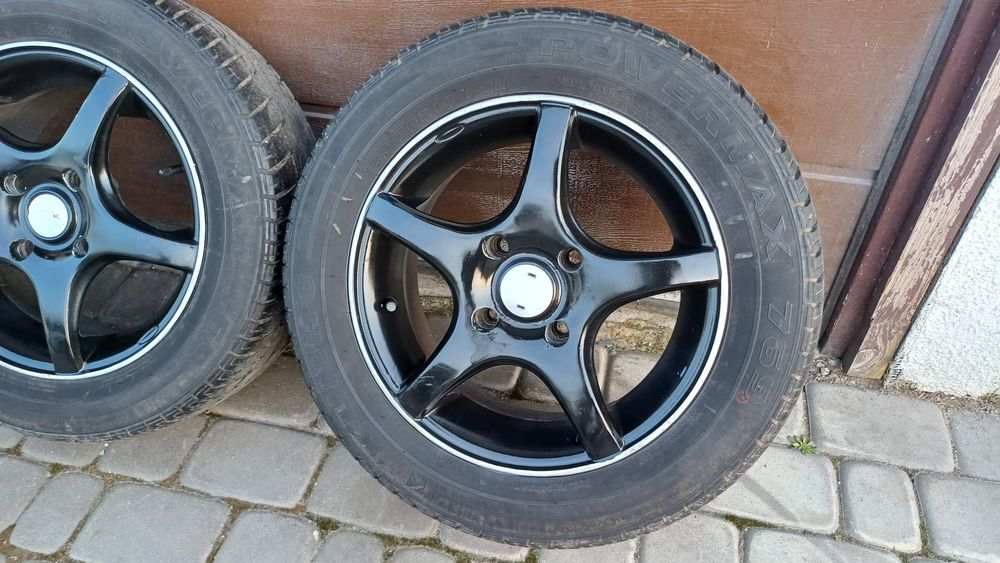 14" alufelgi 4x108 ford focus fusion fiesta escort KA +opony letnie