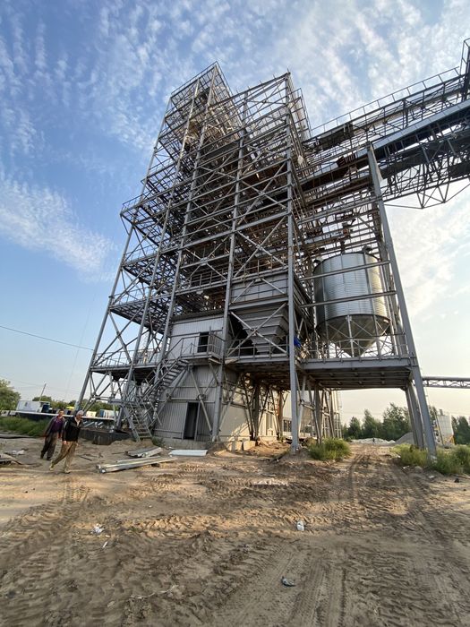 Покраска металлоконструкций Промышленная покраска побелка безвоздушная