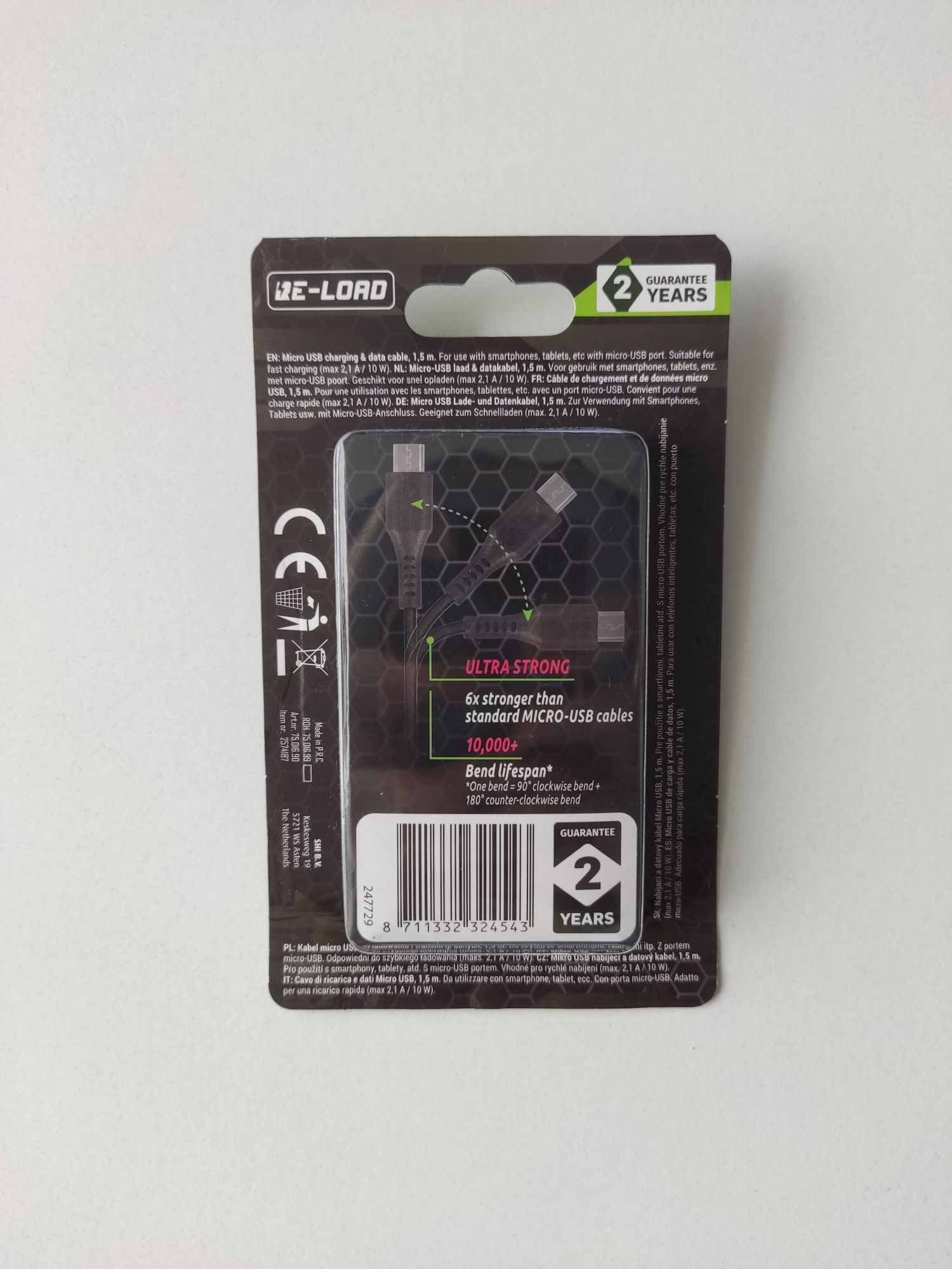 Kabel micro USB 1.5m