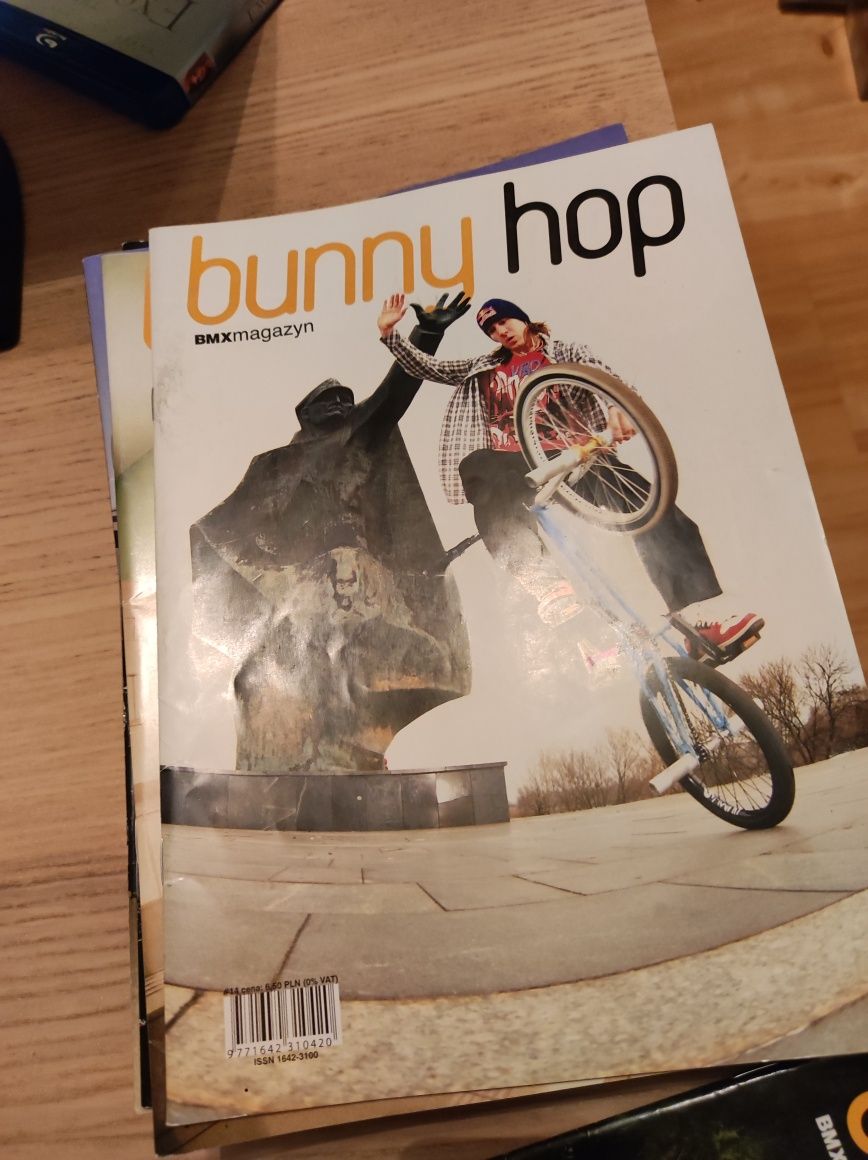 BMX magazyn, rower BMX, czasopismo, zine 'Bunny Hop'