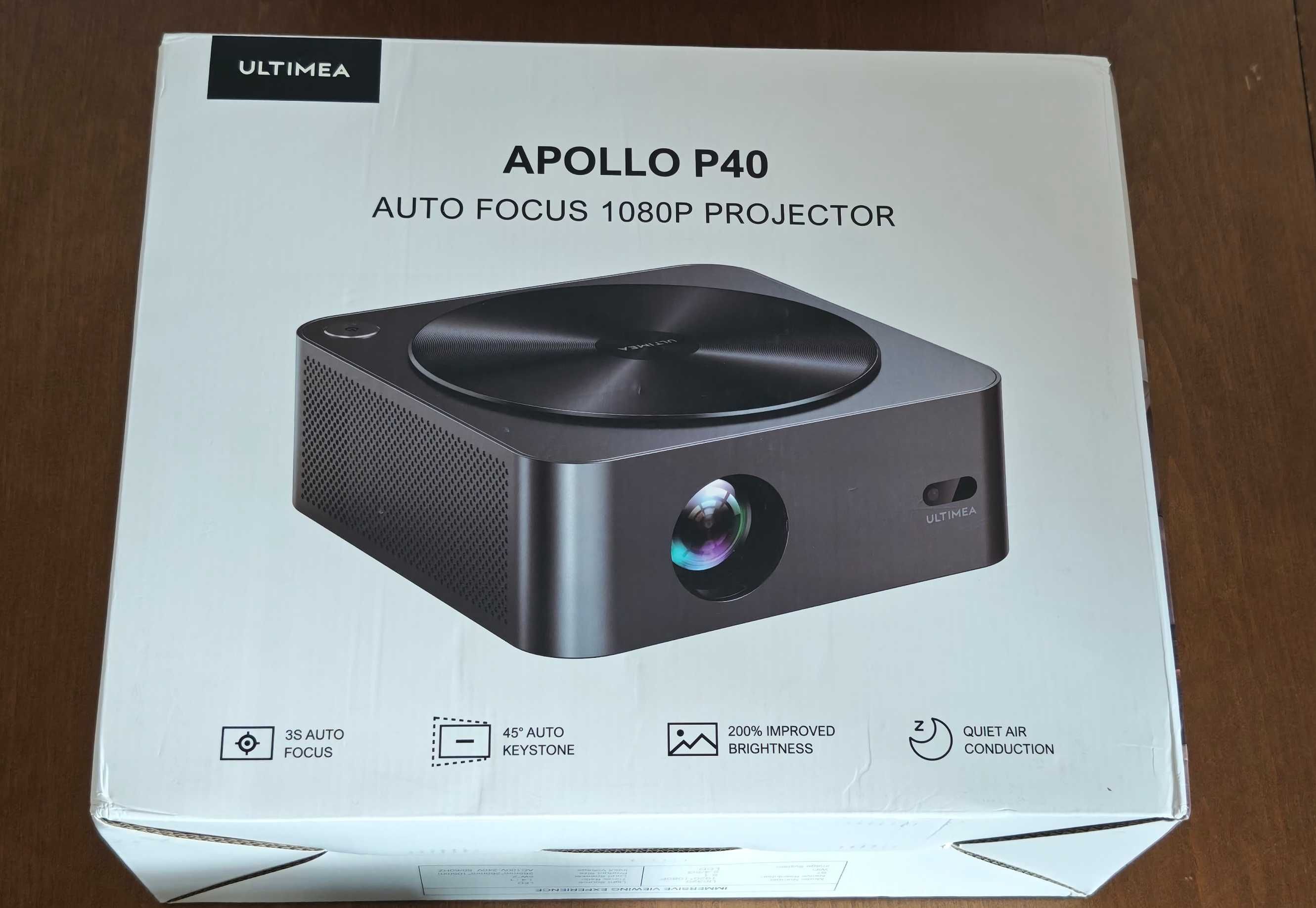 Rzutnik projektor Ultimea Apollo P40 1080p
