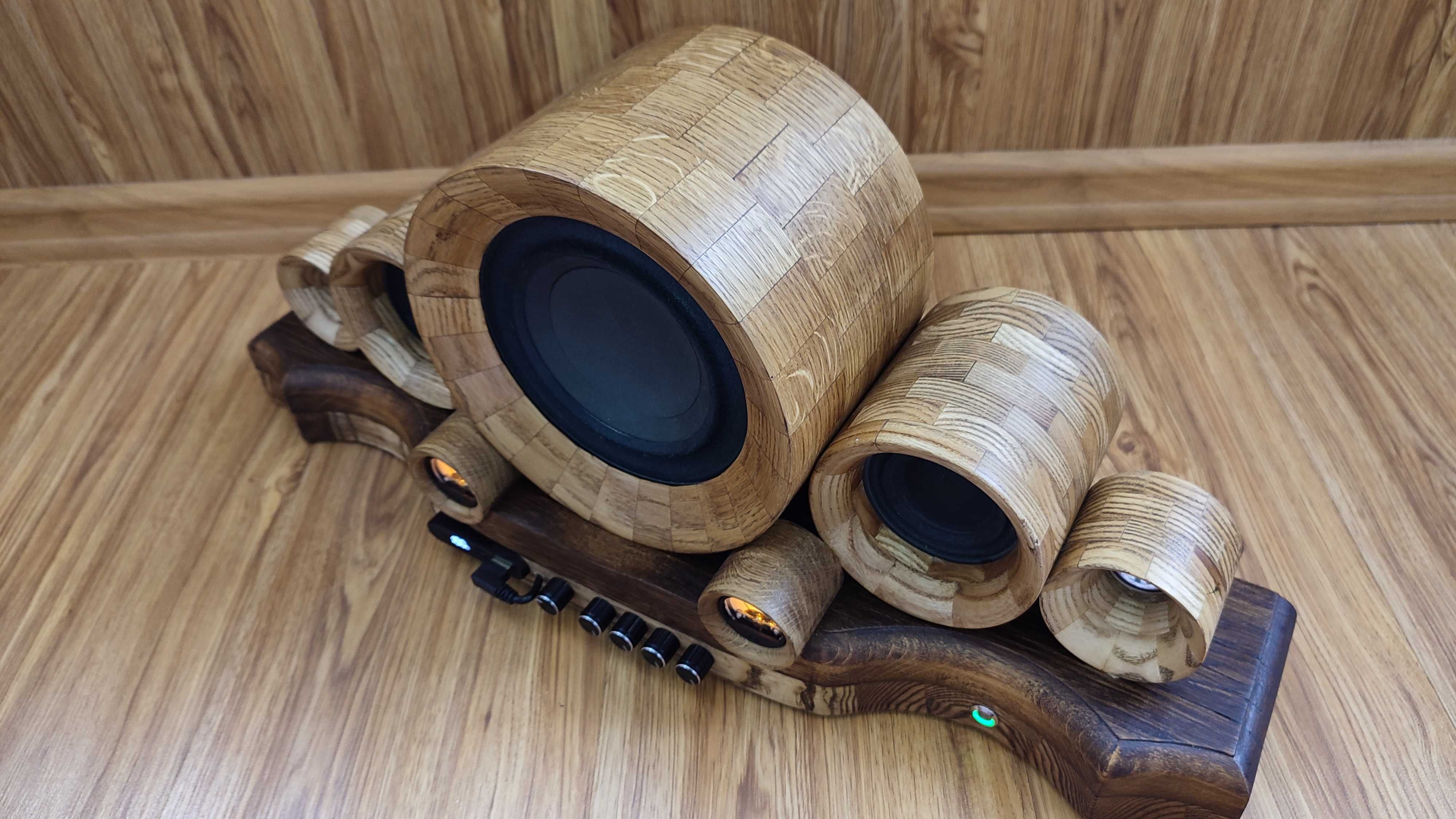 Bluetooth колонка (камінна) ручна робота , акустична система