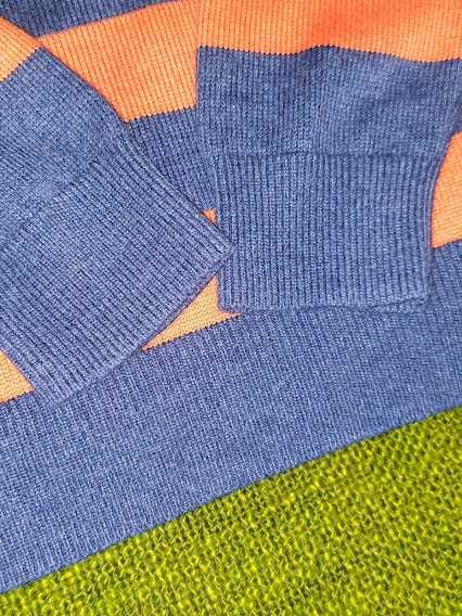 Оранжево-синий джемпер пуловер свитер Gap. Размер XXL. 14-16лет.новый
