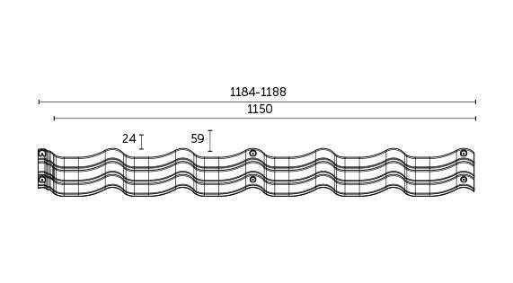 Bella sara, blachodachówka, Budmat