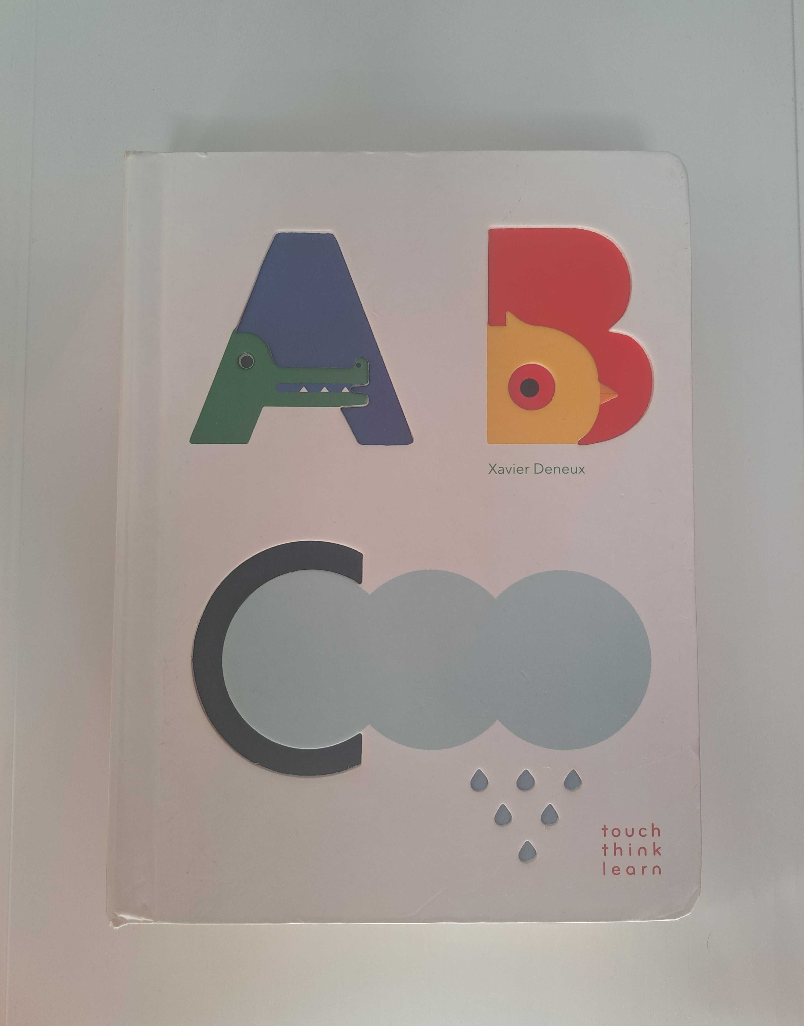 Touch Think Learn: ABC (Board book)/po angielsku/dotykowy