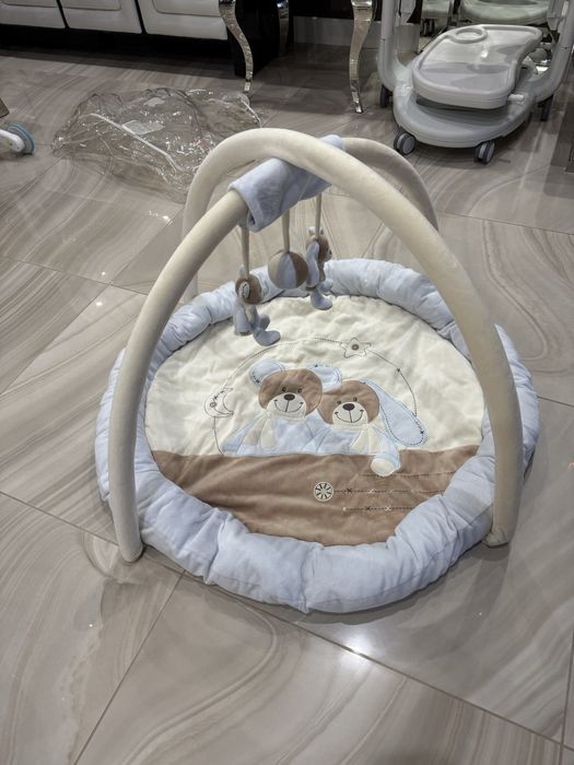 Розвиваючий килимок Nicotoy (Simba) Бельгія — Плюшевий з дугами