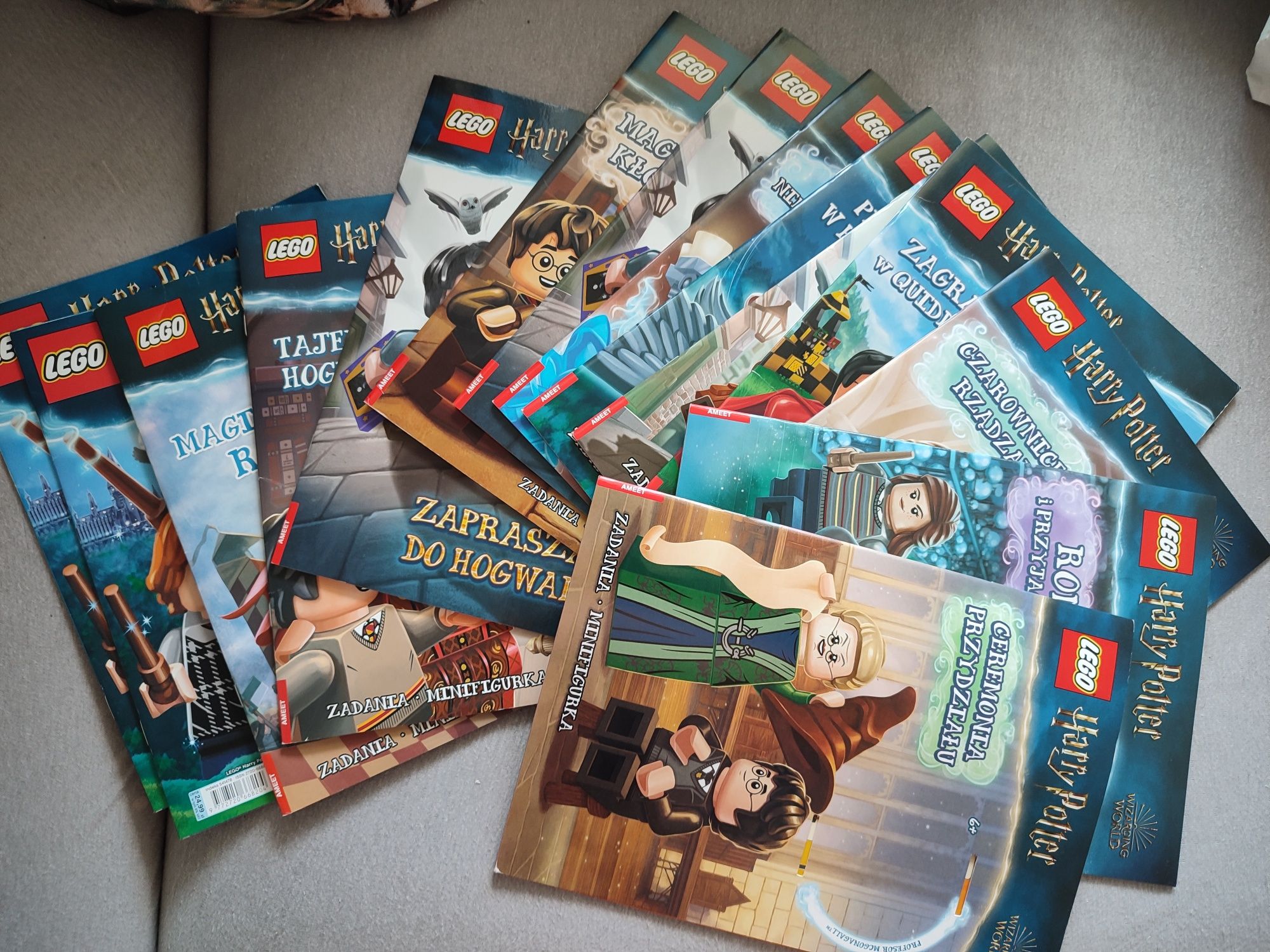 65 magazynów Lego, czasopisma bez dodatków, nie wypełnione. Bez n