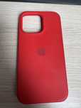 Iphone 13 pro etui silikonowe plecki czerwone