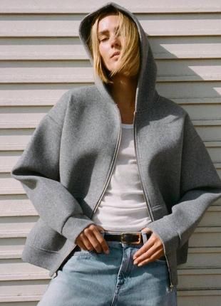 Куртка худі zara