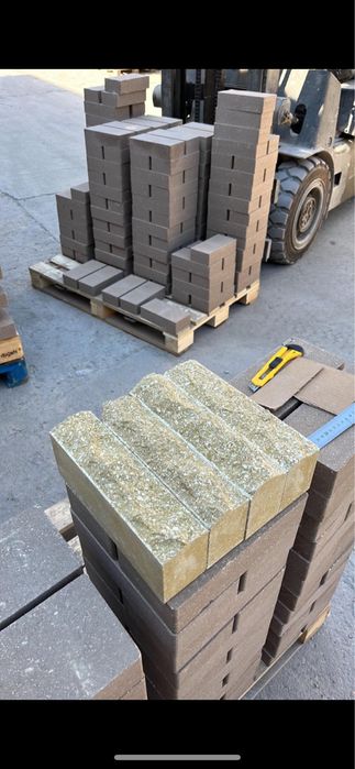 Кирпич облицовочный рваный в ассортименте 250*100*65 ;  230*100*65