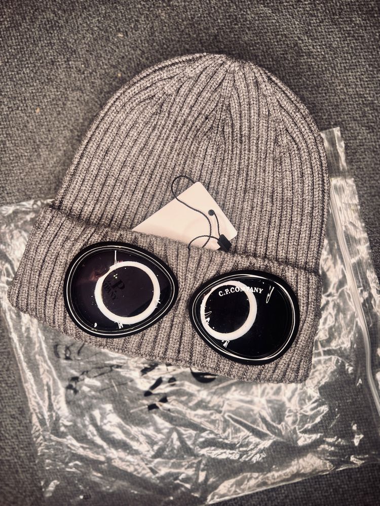 C.P.Company czapka goggle soczewki okulary EXSTRA zimowa kapelusz