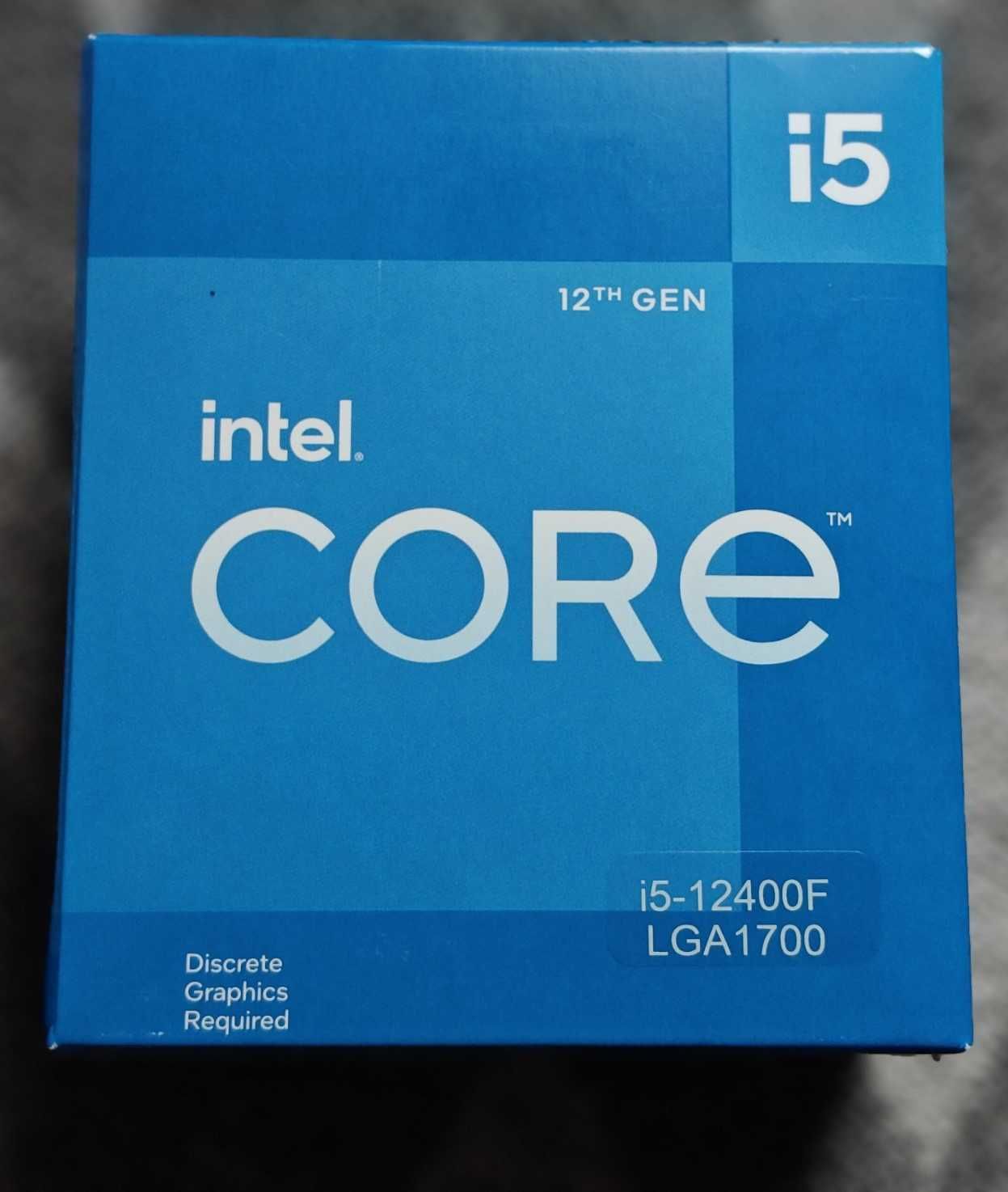 Intel core i5 12400f
