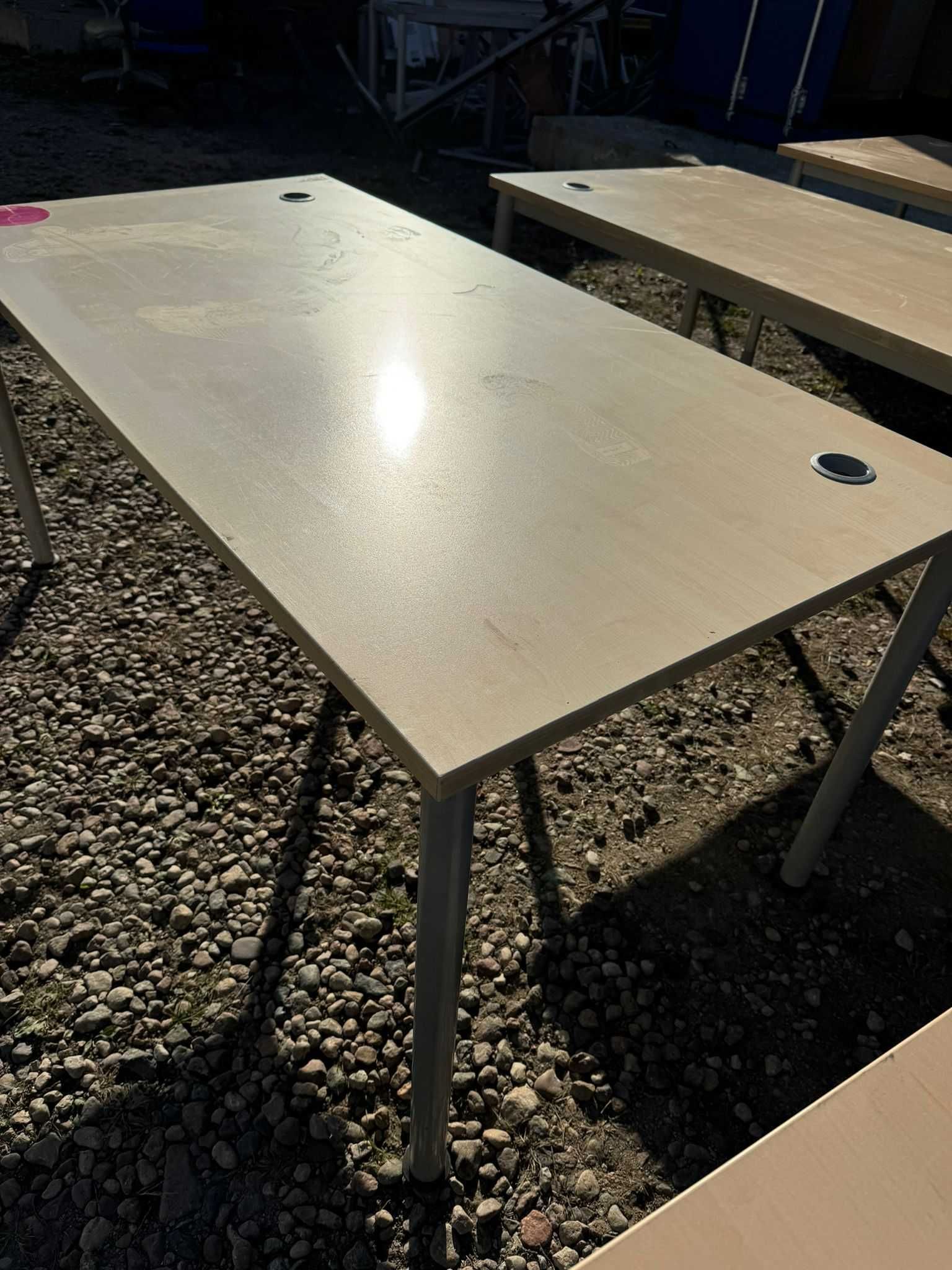 Biurko 160x80 BUK biurka stoły do  biur szkół  domu hostelu