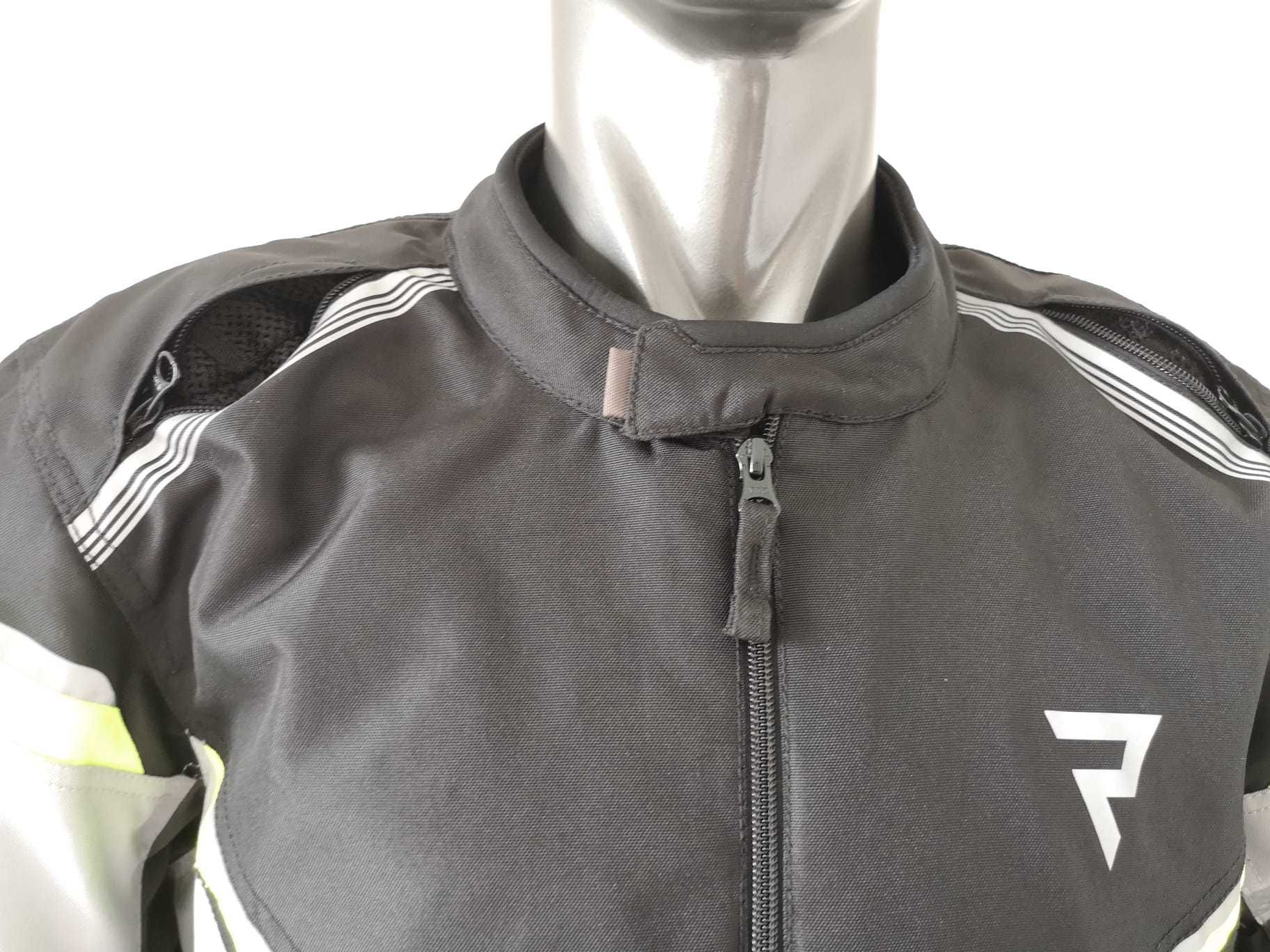 Rebelhorn Spark kurtka motocyklowa M, L, XL, XXL, 3XL Black Grey Fluo
