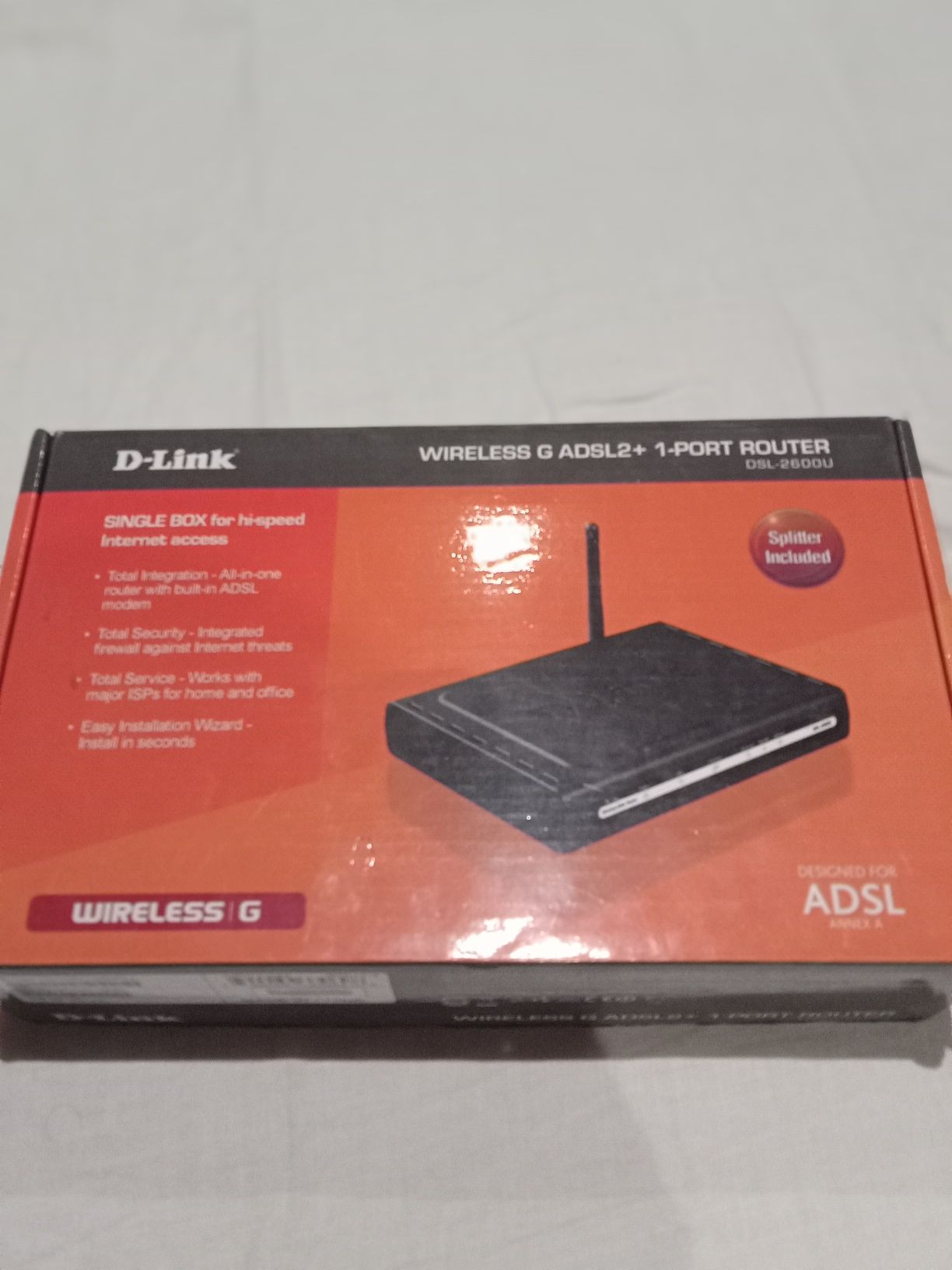 Роутер Dlink DSL-2600U,в хорошем,робочем состоянии