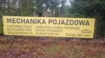 Mechanika Klimatyzacja wulkanizacja warsztat samochodowy autolaweta