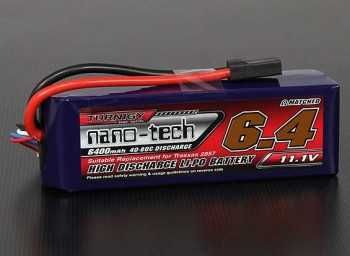 Akumulator Turnigy nano-tech 6400mah 3S 40~80C do samochodu