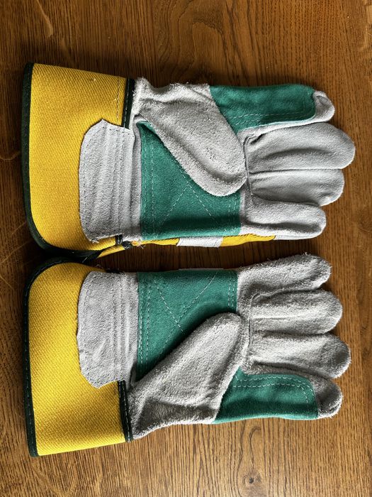 Rękawice ochronne robocze skórzane (model USDPR, rozmiar 10) 5 par