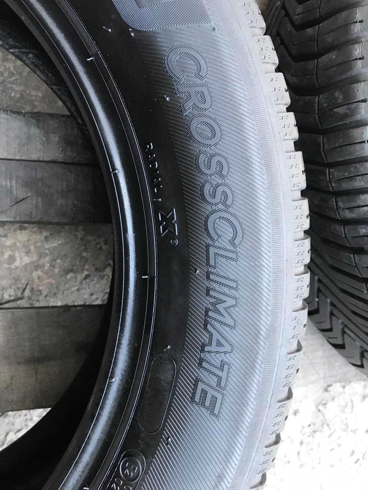 Шини Michelin CrossClimate 225/55R17 Пара Всесезонні Б/у Оригінал