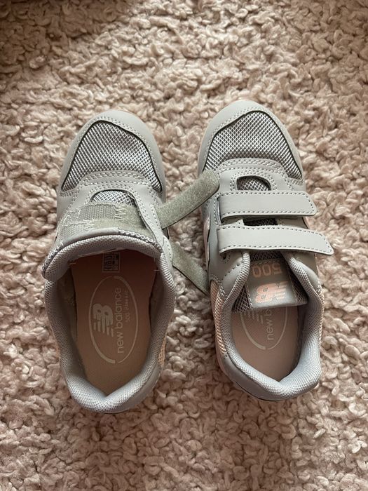 Sapatilhas New Balance cinza e rosa menina n30 novas