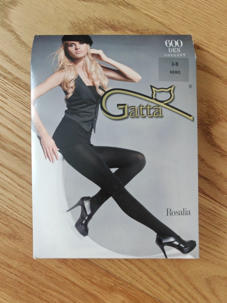 Rajstopy Gatta Rosalia 600 DEN 2-S Nero