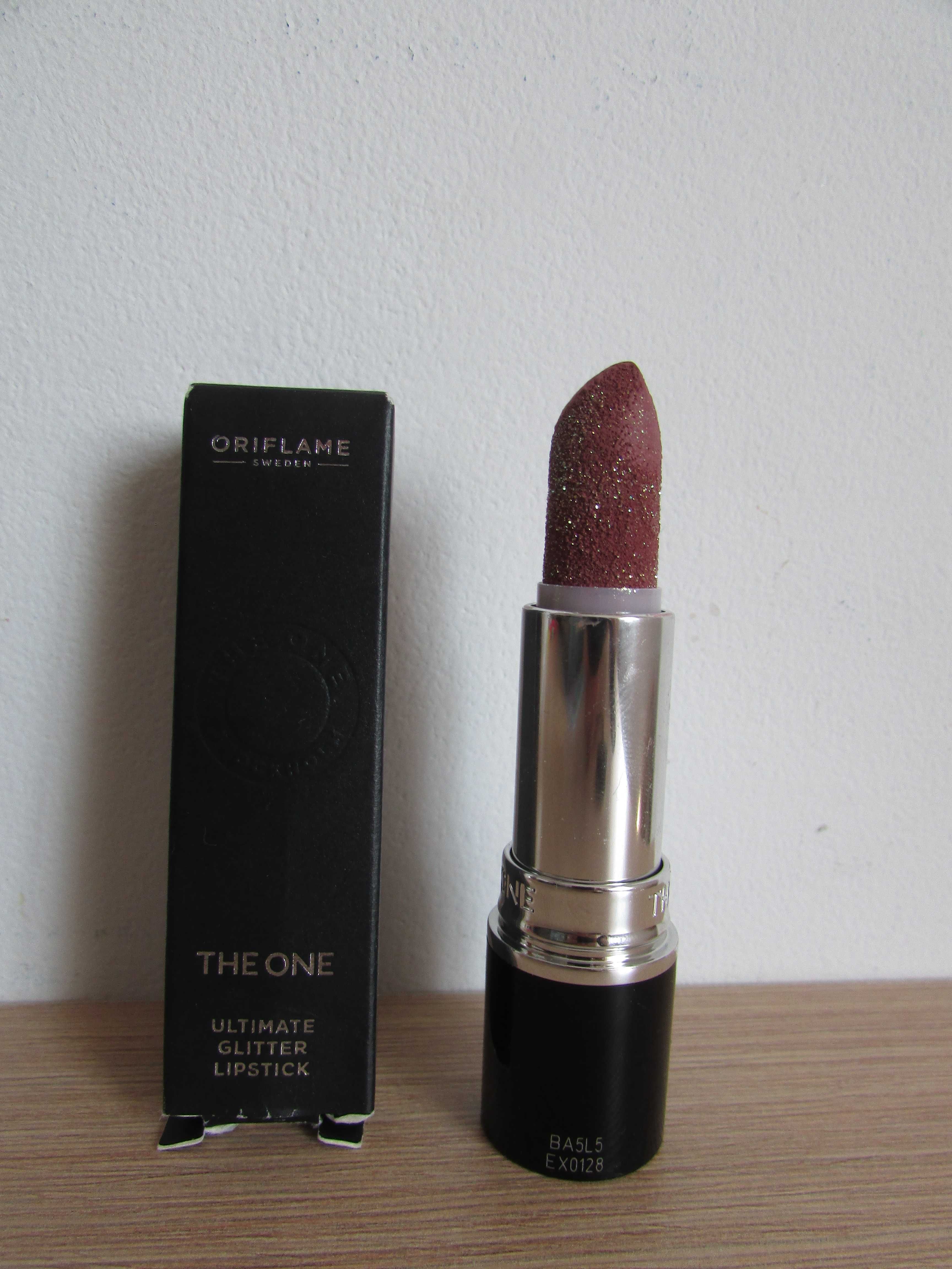 szminka pomadka do ust Oriflame The One Ultimate Glitter Unique Nude
