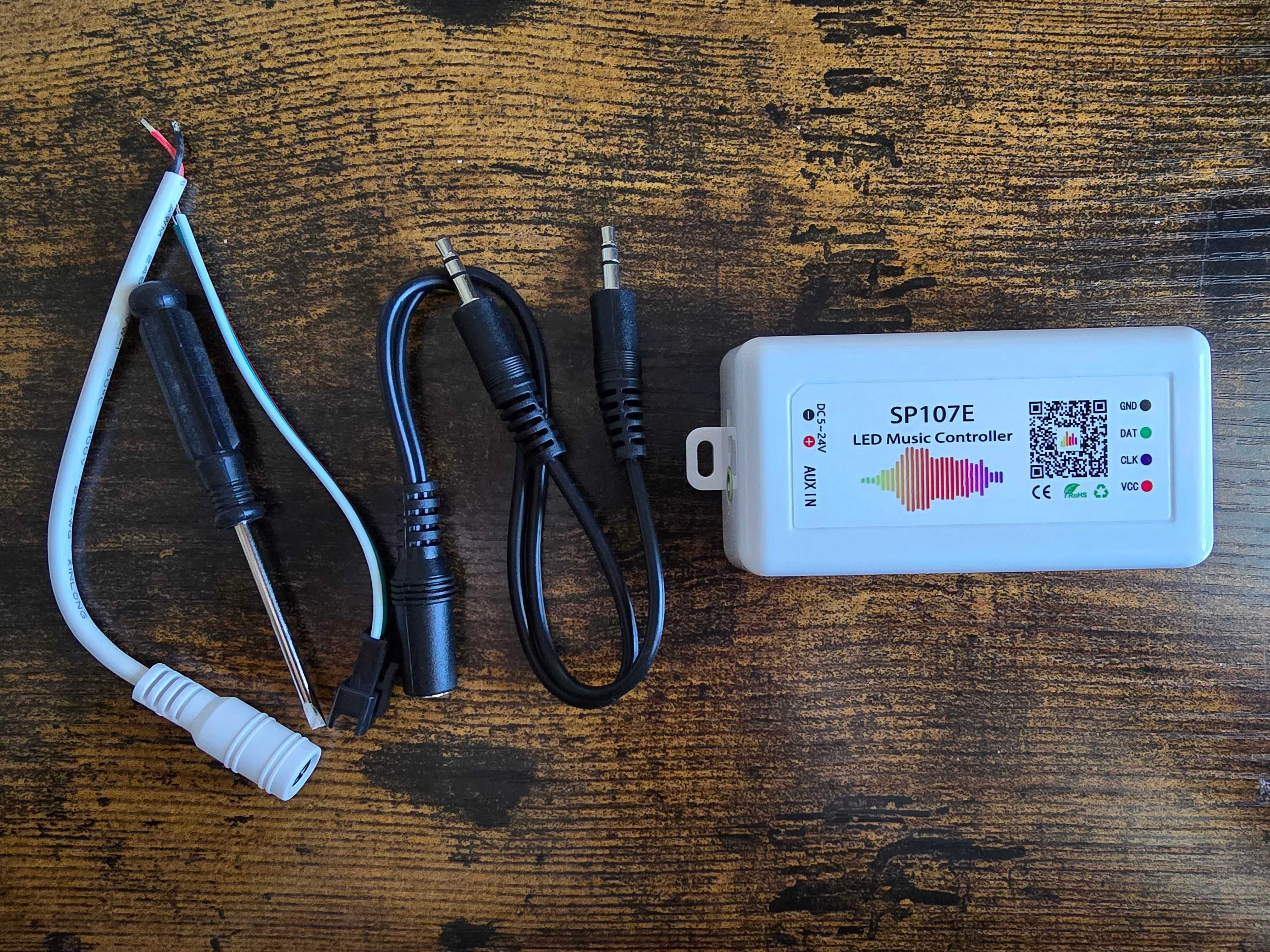 Sterownik adresowanych LED RGB Bluetooth SP107E LED Music Controller