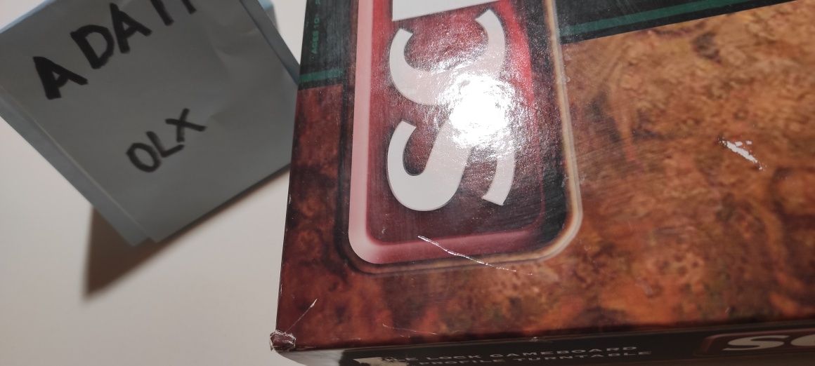 Scrabble Deluxe wersja angielska limitowana. Unikat