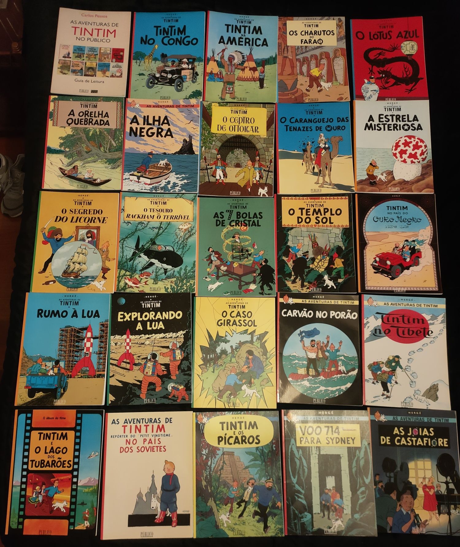 Coleção Completa Tintin do Público