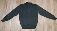 Продам чоловічий теплий в'язаний светр, темно-зелений