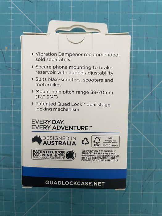 QUAD LOCK - BRAKE RESERVOIR MOUNT