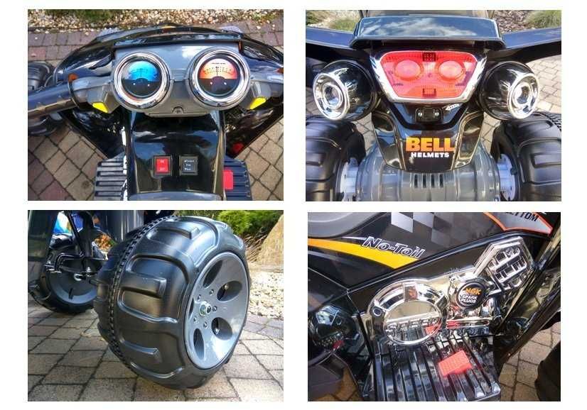 Autko na akumulator QUAD DUŻE KOŁA dla dzieci buggy pojazd zabawka